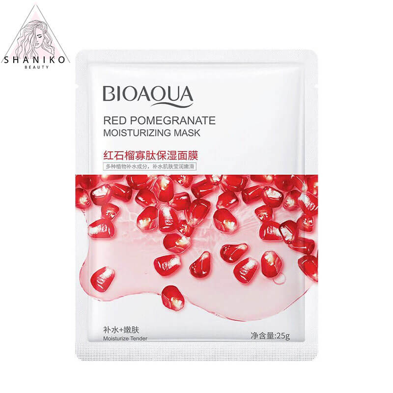 ماسک ورقه ای انار بیوآکوا Bioaqua