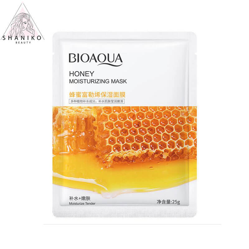 ماسک ورقه ای عسل بیوآکوا Bioaqua