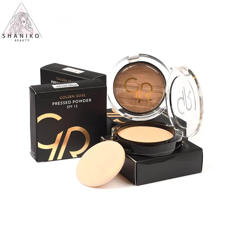 پنکک فشرده گلدن رز | golden rose pressed powder