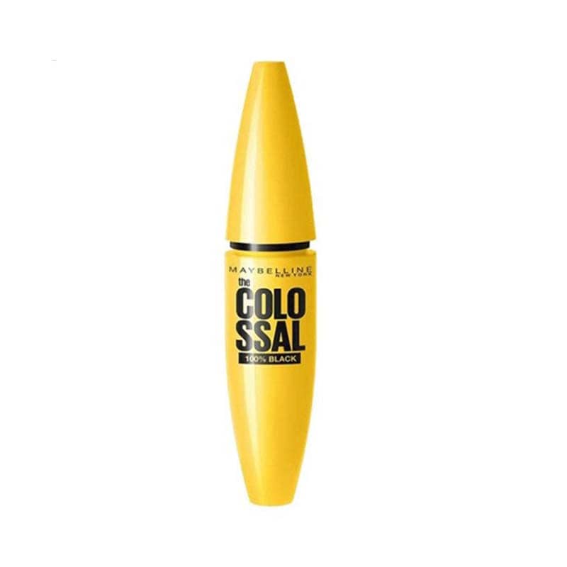 ریمل حجم دهنده ضد آب زرد میبلین Maybelline Colossal Mascara